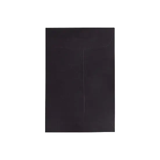 JAM Paper 6 x 9 Open End Catalog Envelopes Black 88095 image {4}