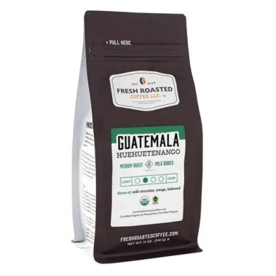 Fresh Roasted Coffee, Organic Guatemalan Coffee, Whole Bean image {5}