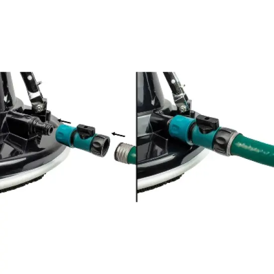 Poolmaster Quick Connector Leak Free Garden Hose Adapter with Shut Off Valve image {5}