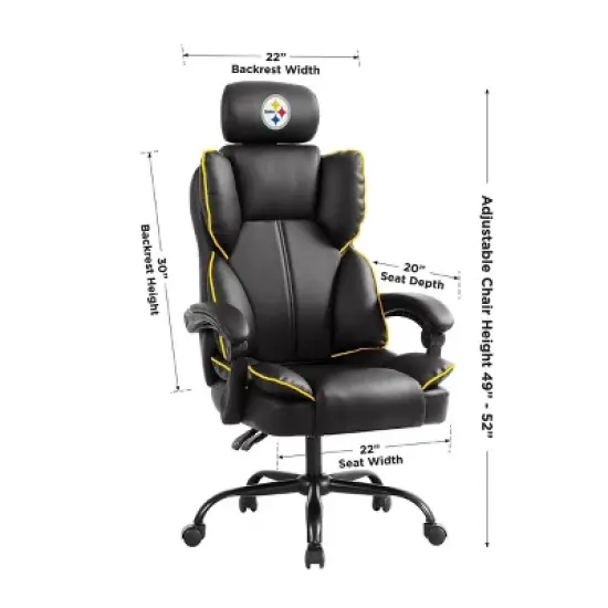 NFL Pittsburgh Steelers Champ Office Chair image {4}