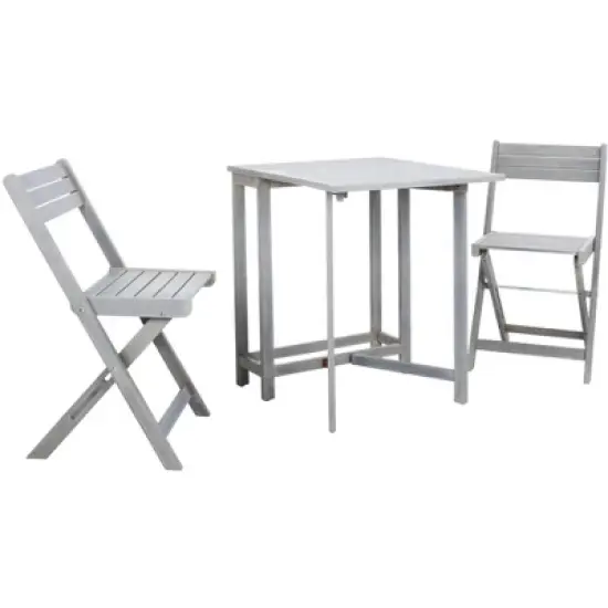 Gallo Balcony Bistro Set - Outdoor - PAT6751 - Safavieh image {2}
