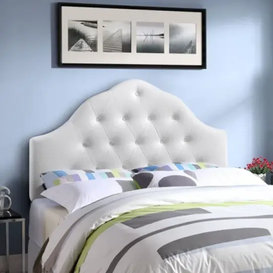 Sovereign Upholstered Vinyl Headboard - Modway image {2}