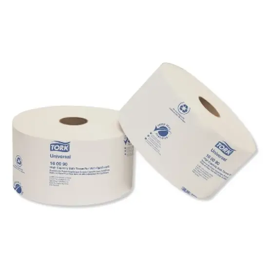 Tork Universal High Capacity Bath Tissue with OptiCore, Septic Safe, 2-Ply, White, 2,000 Sheets/Roll, 12 Rolls/Carton image {3}