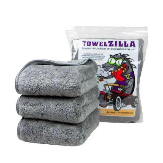 Towelzilla Car Washing Towel - 18x30 - 3 Pack image {7}