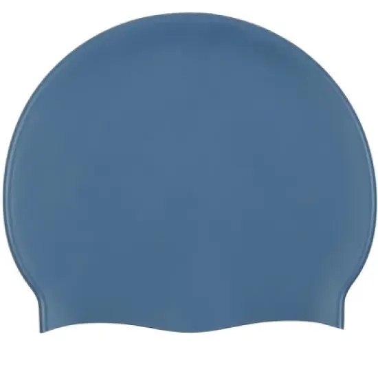 Sporti Solid Metallic Silicone Swim Cap image {7}