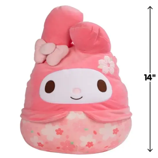 Squishmallows Large My Melody Plush- Collectible 14-inch Soft and Squishy Hello Kitty Friend Stuffed Animal Toy- Great Gift for Kids Girls Boys & Fans image {1}