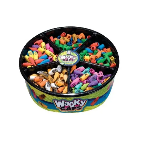 Geddes Wacky Cap Eraser Display - 900 per display image {1}