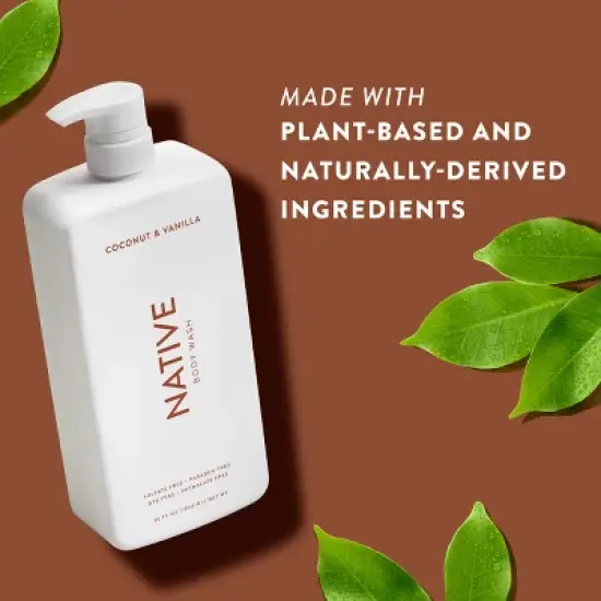 Native Coconut & Vanilla Body Wash image {4}