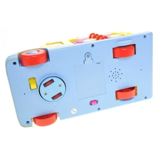 Insten Learning School Bus Toy With Flashing Lights & Sounds for Toddlers Education image {6}