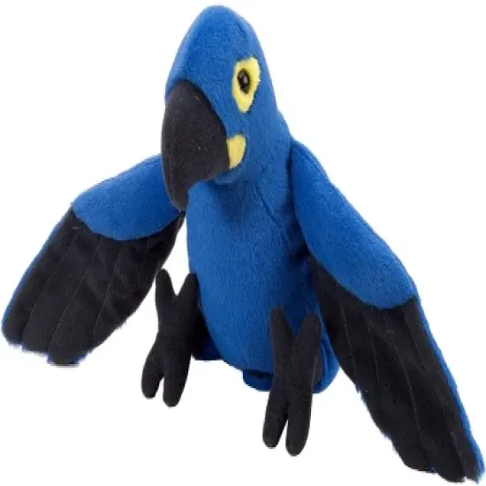 Wild Republic Cuddlekins Mini Hyacinth Macaw Stuffed Animal, 8 Inches image {1}