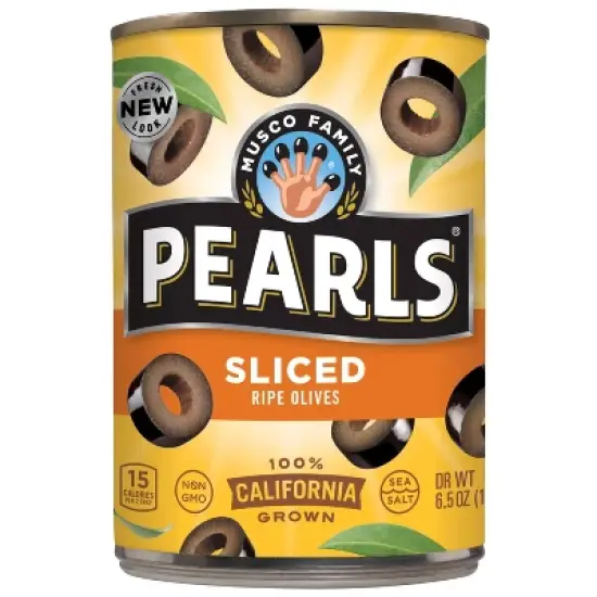 Pearls Sliced California Ripe Olives - 6.5oz image {3}