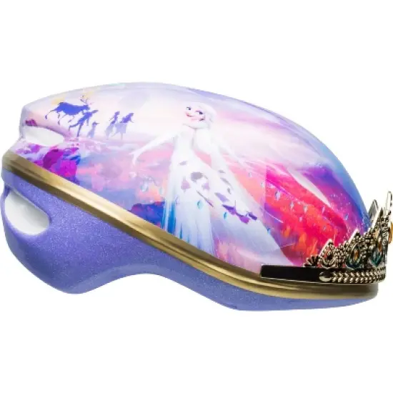 Frozen 2 Anna Tiara Child Bike Helmet image {2}