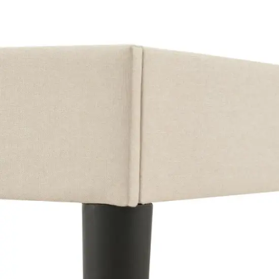 VECELO Modern Upholstered Bed Frame Wooden Platform Bed with Adjustable Headboard and Underbed Storage Space image {12}