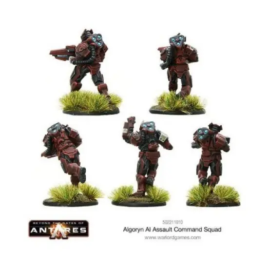 Algoryn Assault Command Squad Miniatures Box Set image {2}
