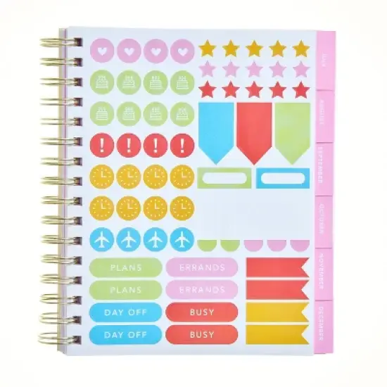 Gartner Studios 7"x8.25" 2025-2026 Weekly/Monthly Planner Spiral 'I Am Very Busy' image {1}