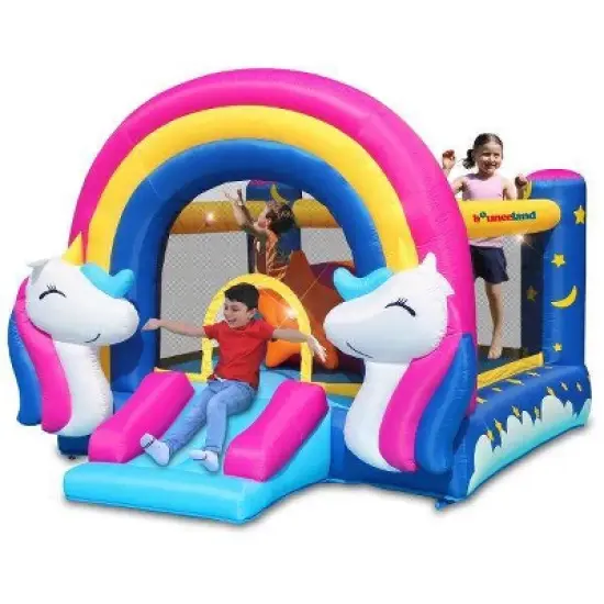 Bounceland Fantasy Bounce House with Lights and Sound image {1}