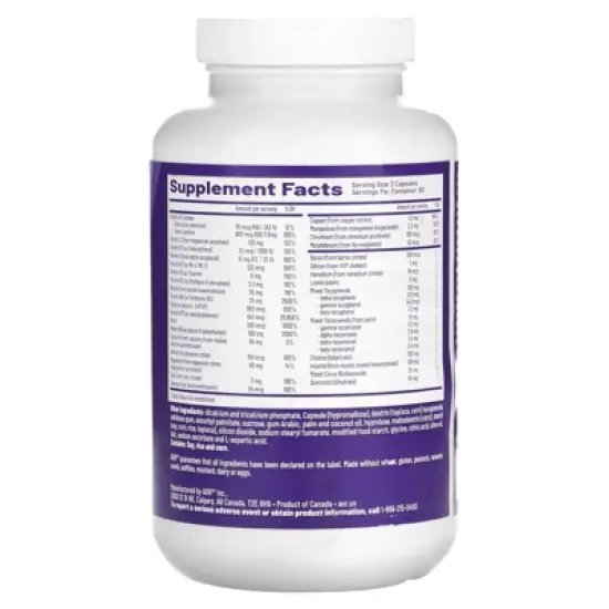 Advanced Orthomolecular Research AOR Multi Basics 3, 180 Capsules image {1}