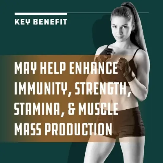 Bovine Colostrum with Immunoglobulin G Capsules, Colostrum Supplement for Muscle, Gut, Joint, Immunity, Bone & Brain Health, Nature's Craft, 60ct image {4}