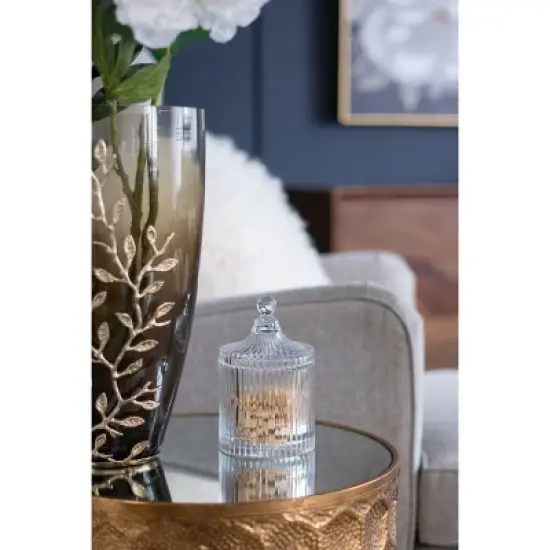 D4x6inAncell Lidded Glass Jar image {7}