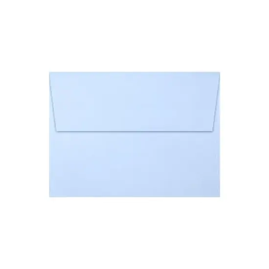 LUX A7 Invitation Envelopes 5 1/4 x 7 1/4 50/Box Baby Blue EX4880-13-50 image {3}
