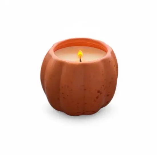 3.9oz Pumpkin Ceramic Scented Candle Orange - Bullseye's Playground&trade; image {2}