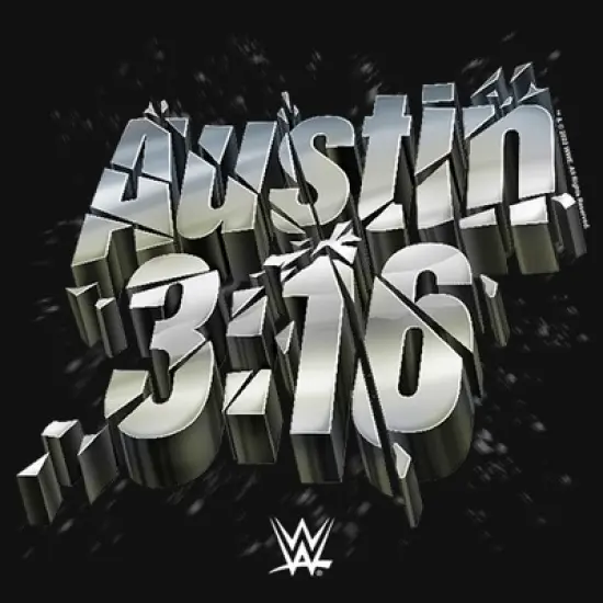 Girl's WWE Austin 3:16 T-Shirt image {1}