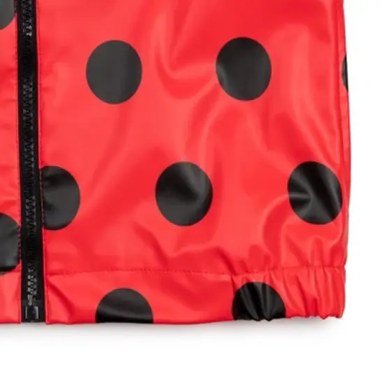 Miraculous Ladybug Girls Zip Up Waterproof Rain Jacket Little Kid to Big Kid  image {5}