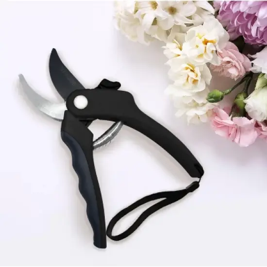 Nevlers Bypass Garden Shear Hand Pruners - Stainless Steel Blades image {1}