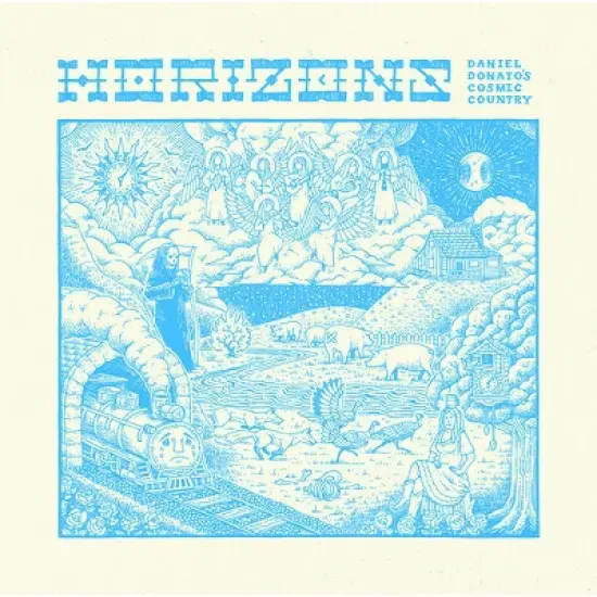 Daniel Donato - Horizons - Clear Blue (Clear Vinyl Blue) image {1}