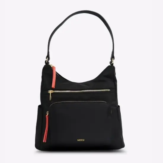 MERSI Harper Shoulder Bag Lightweight Nylon Tote Bag image {3}