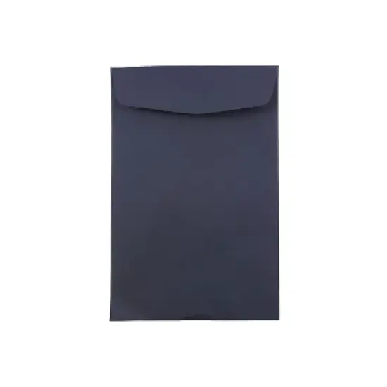 JAM Paper 6 x 9 Open End Catalog Envelopes Navy Blue 01287030F image {2}