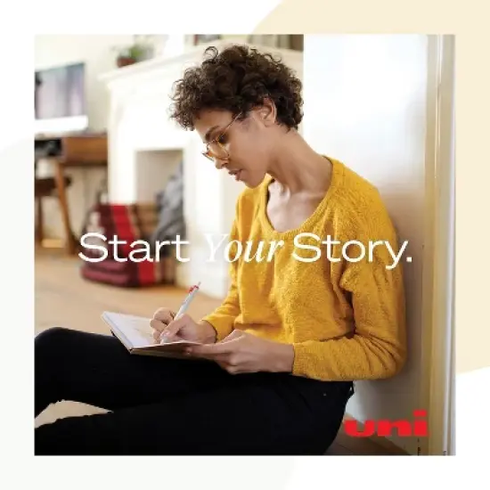 uni-ball uni one Retractable Gel Pens Medium Point 0.7mm Black/Blue Ink 5/Pack (70380) image {5}