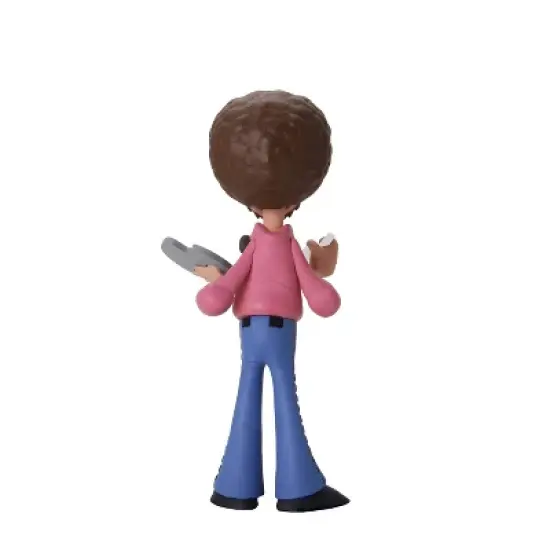 Bob Ross - 6" Scale Action Figure - Toony Classics Bob Ross with Peapod image {3}