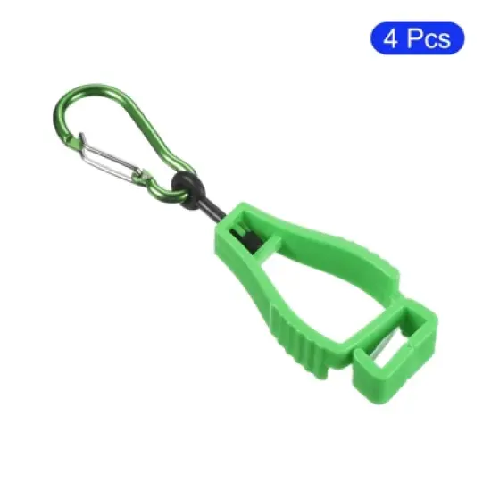 Unique Bargains Wear-Resistant Construction Workshop Prevent Losing Hook Clip 4 Pcs image {3}
