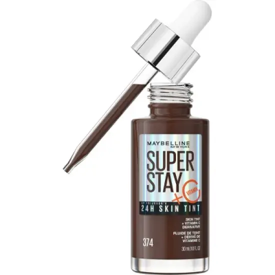 Maybelline Super Stay 24HR Skin Tint Foundation with Vitamin C - 1 fl oz image {25}