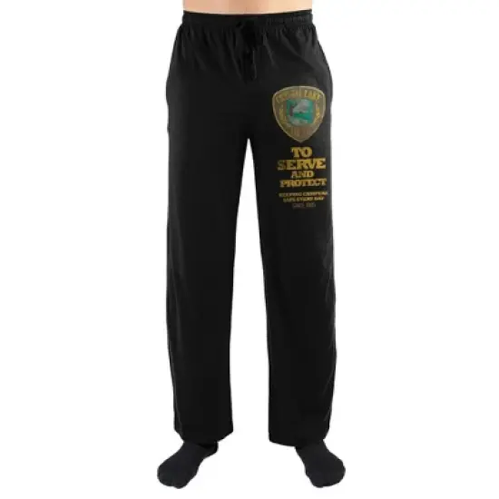 Friday The 13th 'Crystal Lake Police' Sleep Pajama Pants image {3}