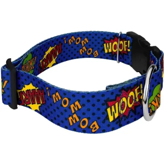Country Brook Petz HossFit Jr Wide Deluxe Dog Collar - Geek Chic Collection image {2}