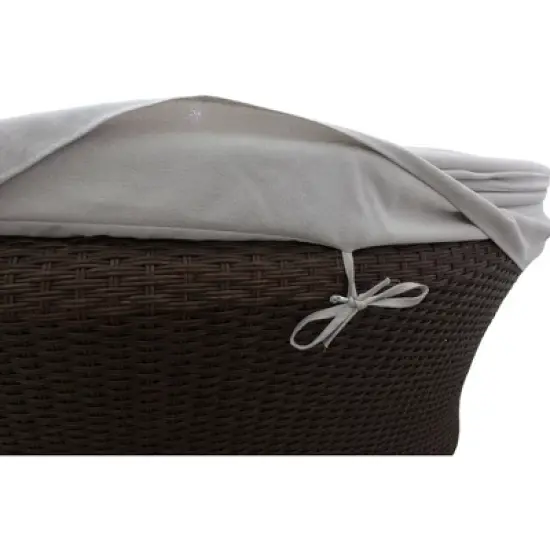 Courtyard Casual Green Eclipse Outdoor Expandable Oval Daybed with Canopy image {3}