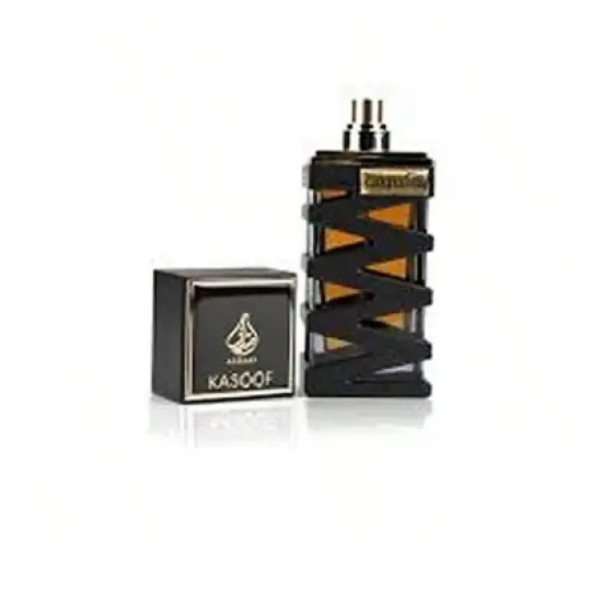 Lattafa Asdaaf Kasoof Black Extract By Lattafa Eau De Parfum Spray (Unisex) 3.4 Oz For Men image {1}