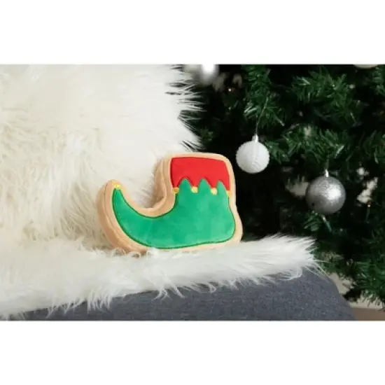 Midlee Elf Shoe Sugar Cookie Dog Toy image {2}