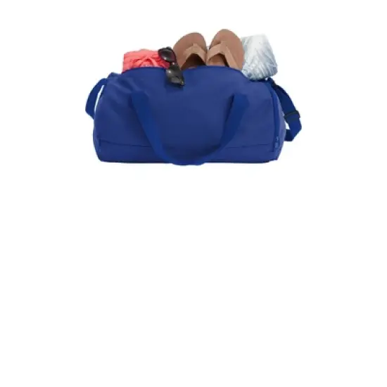 Port Authority Classic Duffel Bag with Dyed to Match Handles and Zippered End Pocket - 40L image {9}
