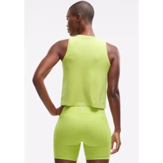 Peloton Women's Seamless Muscle Tank, Chartreuse image {2}