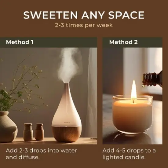 Gya Labs Vanilla Essential Oil Long Lasting Perfume- 0.34 Fl Oz - image {3}