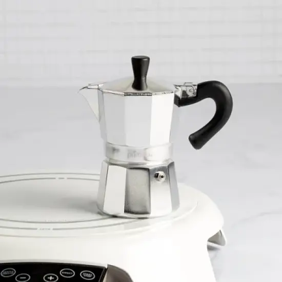 Aluminum Stovetop Espresso Maker - Polished image {4}
