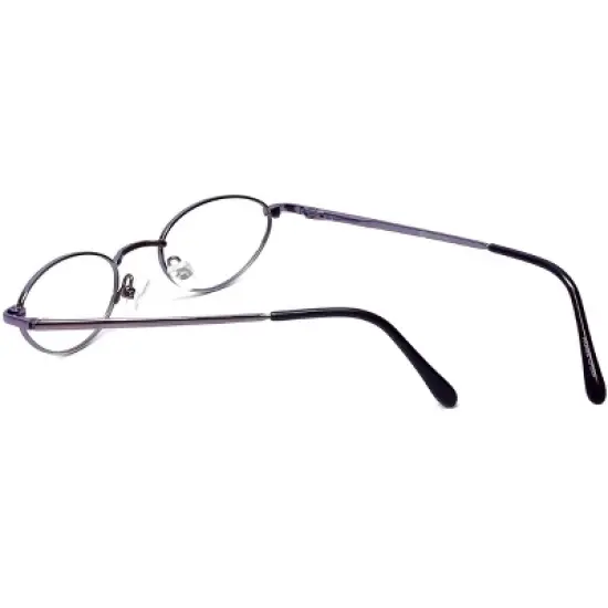 Flex Collection by Vivid FL-75 Designer Reading Eye Glasses in Purple 41mm +1.50 | Ladies | Oval Shape | X-Small Fit image {3}