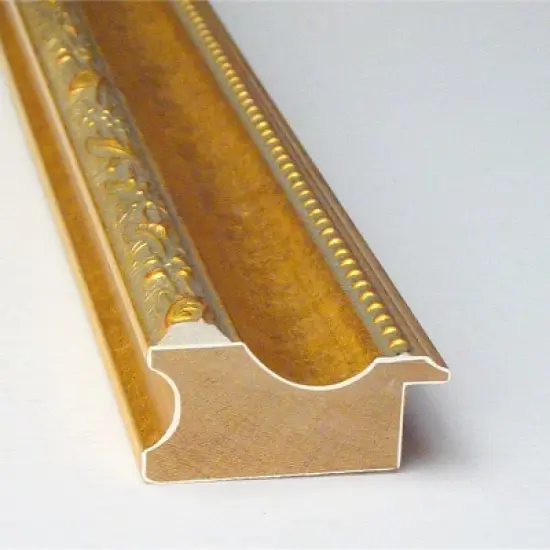 Amanti Art Colonial Embossed Gold Framed Dry Erase Magnetic Board image {2}