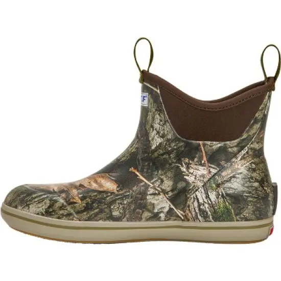 Men's Xtratuf Ankle Deck Boot, XMABMDNA, Camo image {4}
