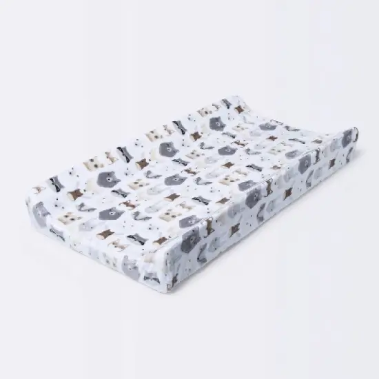 Plush Changing Pad Cover Woodland Animals - Cloud Island&trade; image {3}