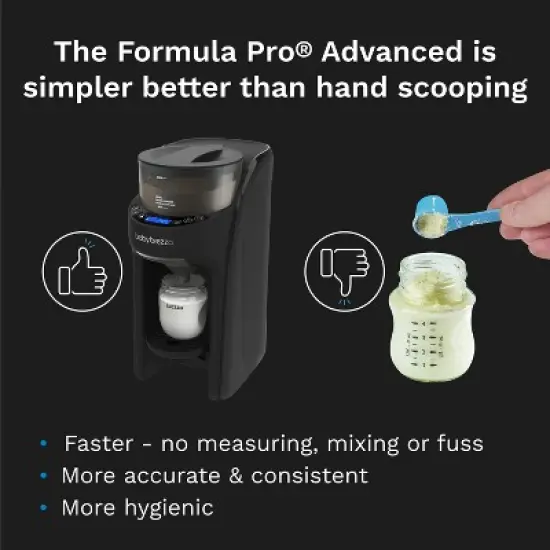 Baby Brezza Formula Pro Advanced WiFi Formula Dispenser - Black image {5}