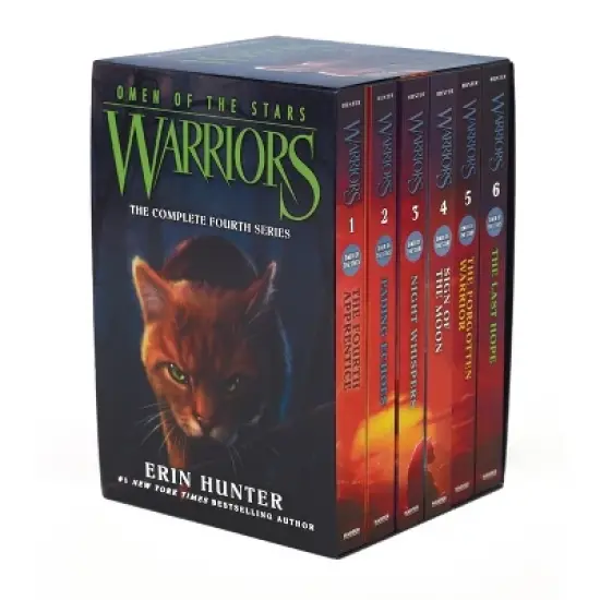 Warriors: Omen of the Stars Box Set: Volumes 1 to 6 - by  Erin Hunter (Paperback) image {1}